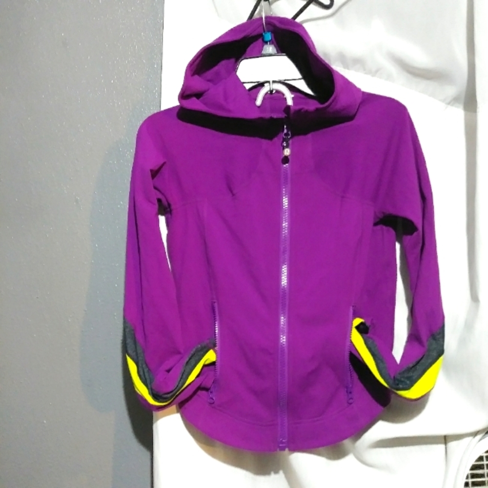 6)RARE-Lululemon "Half Moon" Full Zip Hoodie
